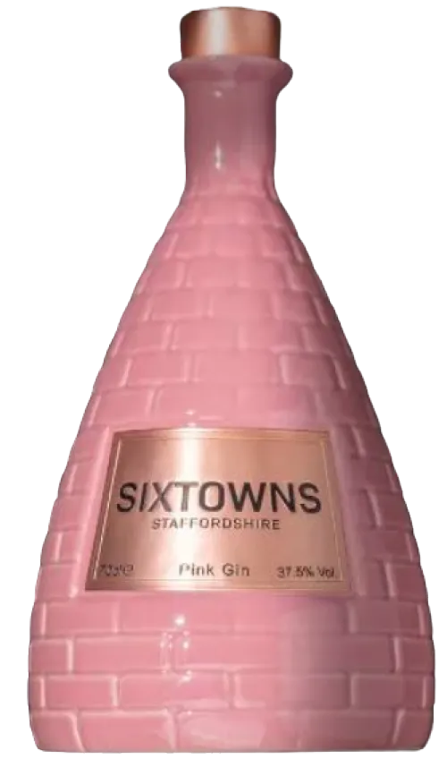 Sixtowns Premium Flavoured Pink Gin