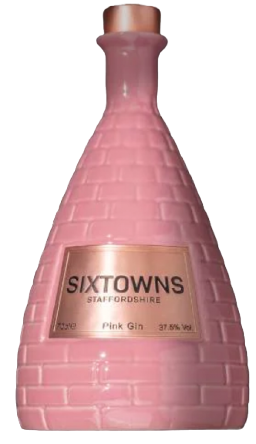 Sixtowns Premium Flavoured Pink Gin