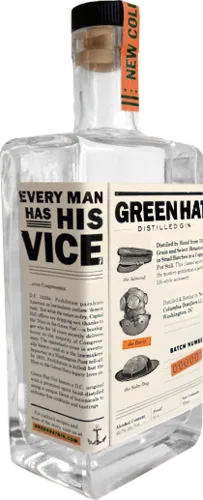 Green Hat Navy Strength