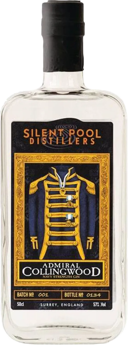 Silent Pool Distillers Admiral Collingwood Navy Strength Gin