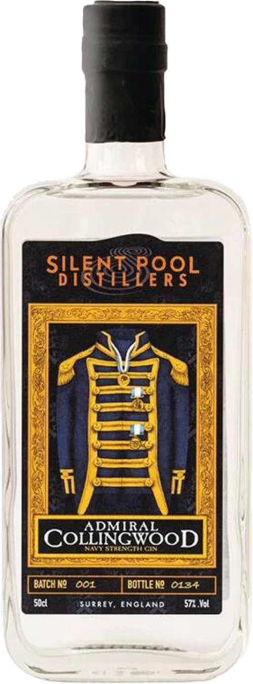 Silent Pool Distillers Admiral Collingwood Navy Strength Gin