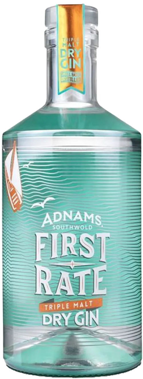 Adnams First Rate Gin Triple Malt Dry Gin