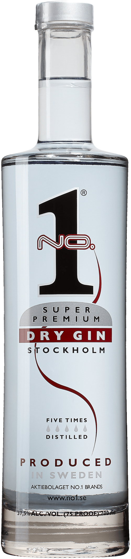 No. 1 Super Premium Dry Gin Stockholm