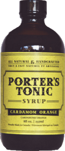 Porter’s Tonic Syrup Cardamom Orange