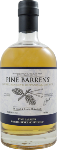 Pine Barrens Barrel Reserve Botanical Dry Gin