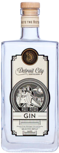 Railroad Gin Detroit City Distillery