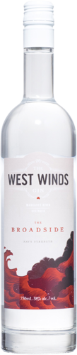 The West Winds Gin The Broadside Navy Strength