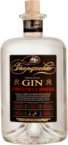 Tranquebar Christmas Spiced Gin