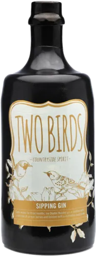 Two Birds Sipping Gin