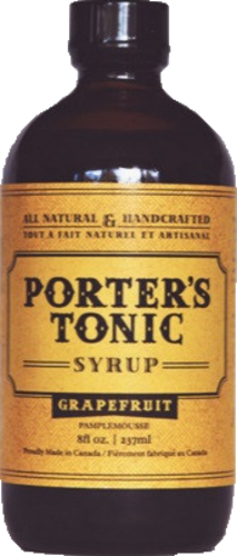 Porter’s Tonic Syrup Grapefruit