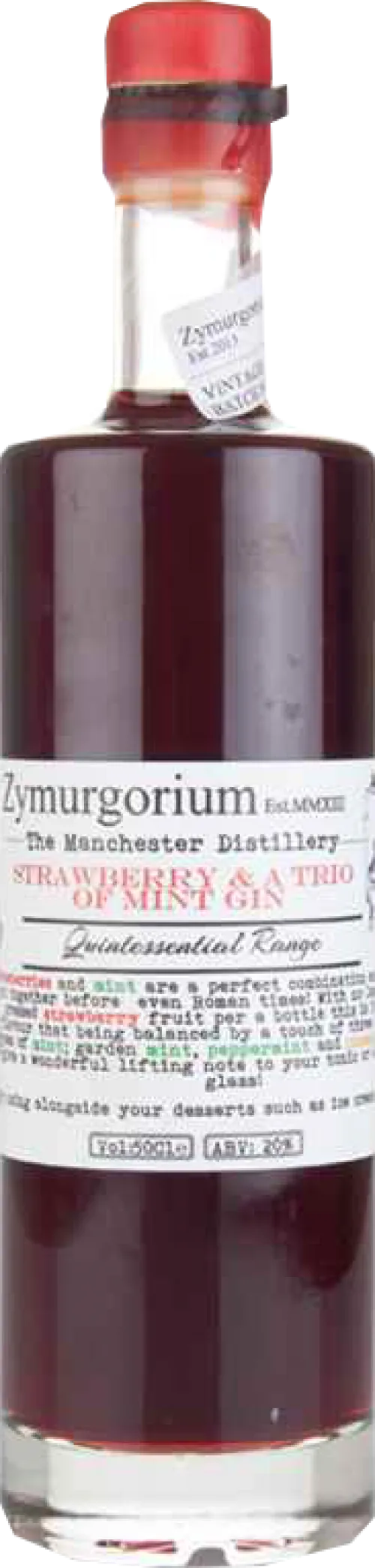 Zymurgorium Manchester Gin Liqueur Strawberry & A Trio Of Mint