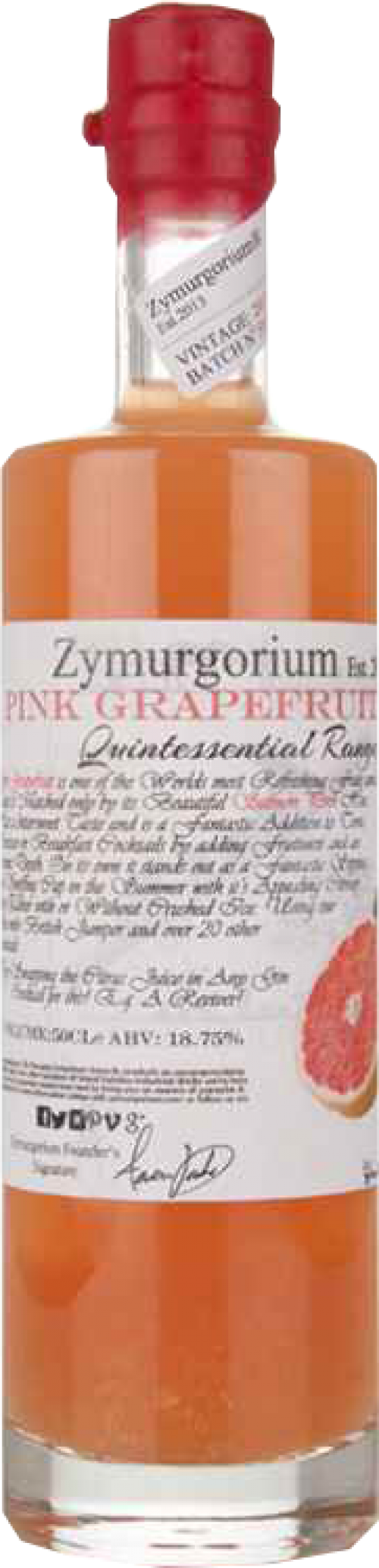 Zymurgorium Manchester Gin Liqueur Pink Grapefruit