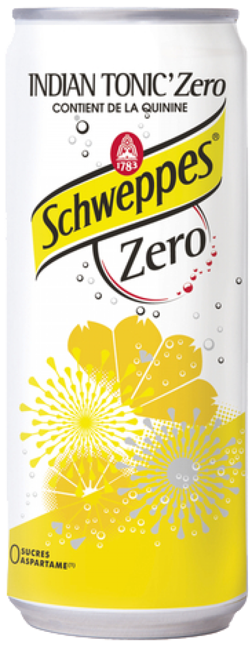 Schweppes Indian Tonic Zero (Also known as Schweppes Indian Tonic Light)