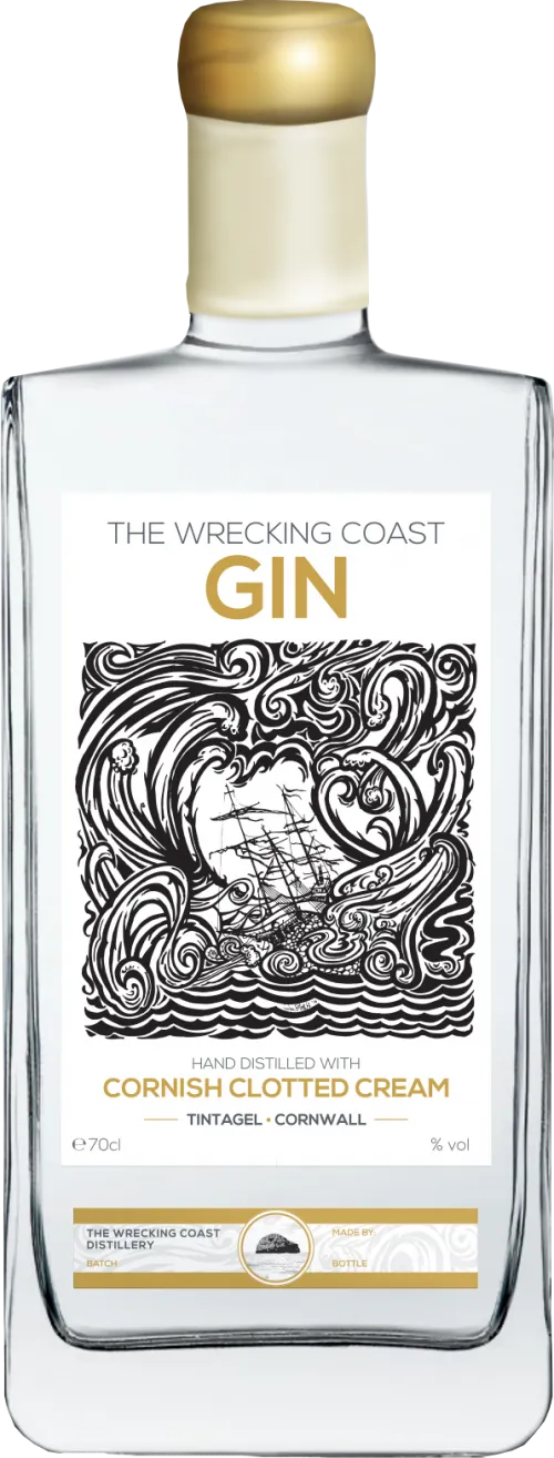 The Wrecking Coast Gin Cornish Clotted Cream