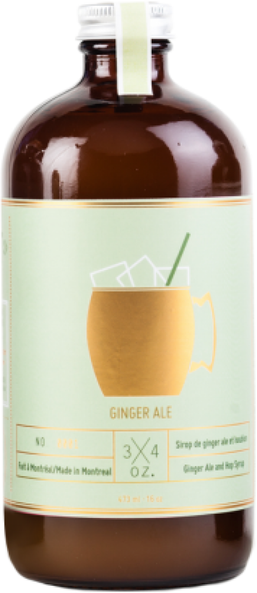 3/4 Oz. Ginger Ale Syrup