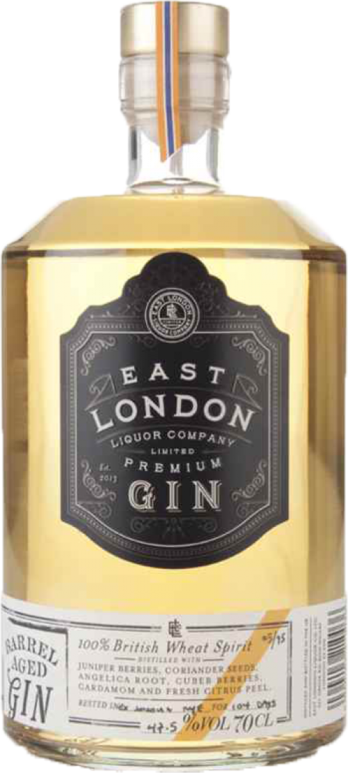 East London Liquor Company Barrel-Aged Gin Ex Sonoma Rye