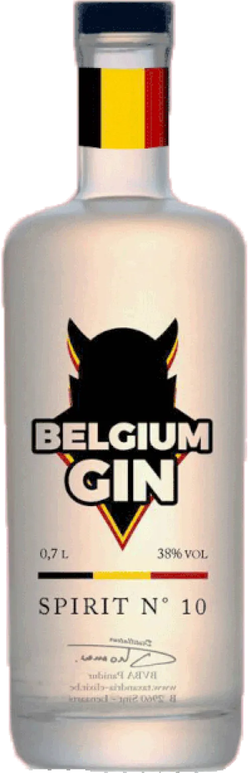 Belgium Gin Spirit Nr. 10 White Edition