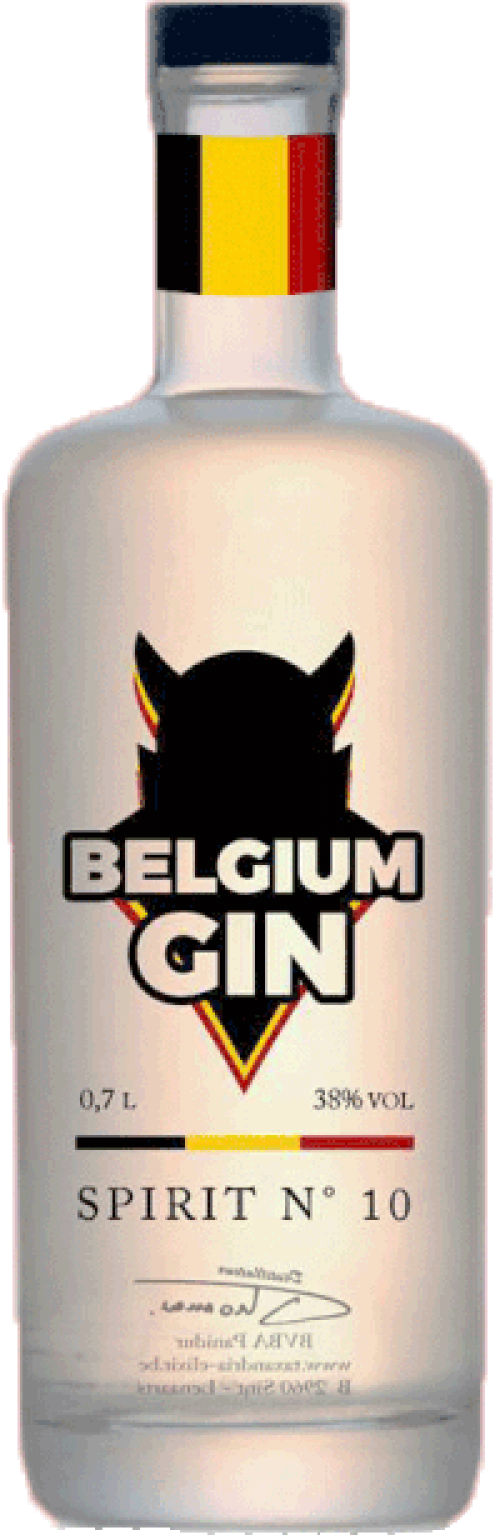 Belgium Gin Spirit Nr. 10 White Edition