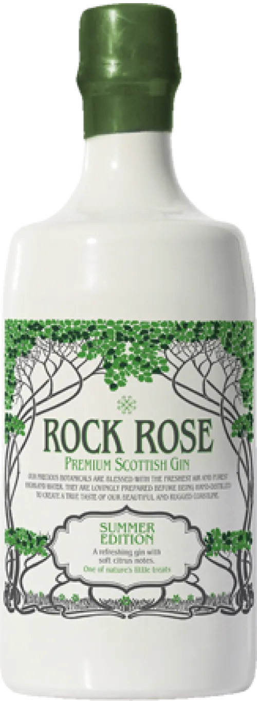Rock Rose Hand Crafted Scottish Gin Summer Edition