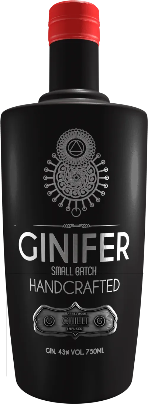 Ginifer Small Batch Handcrafted Gin Barrel Aged Chilli Infused