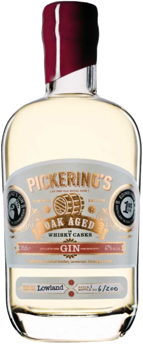 Pickering's Oak Aged Gin Lowland Limited Edition