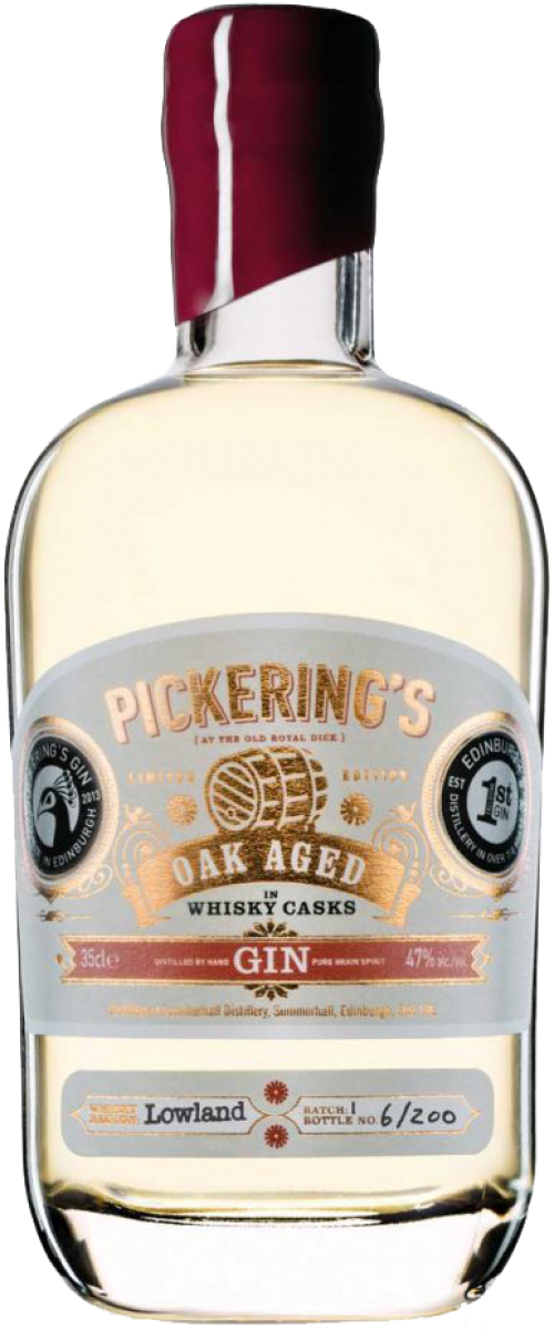 Pickering's Oak Aged Gin Lowland Limited Edition