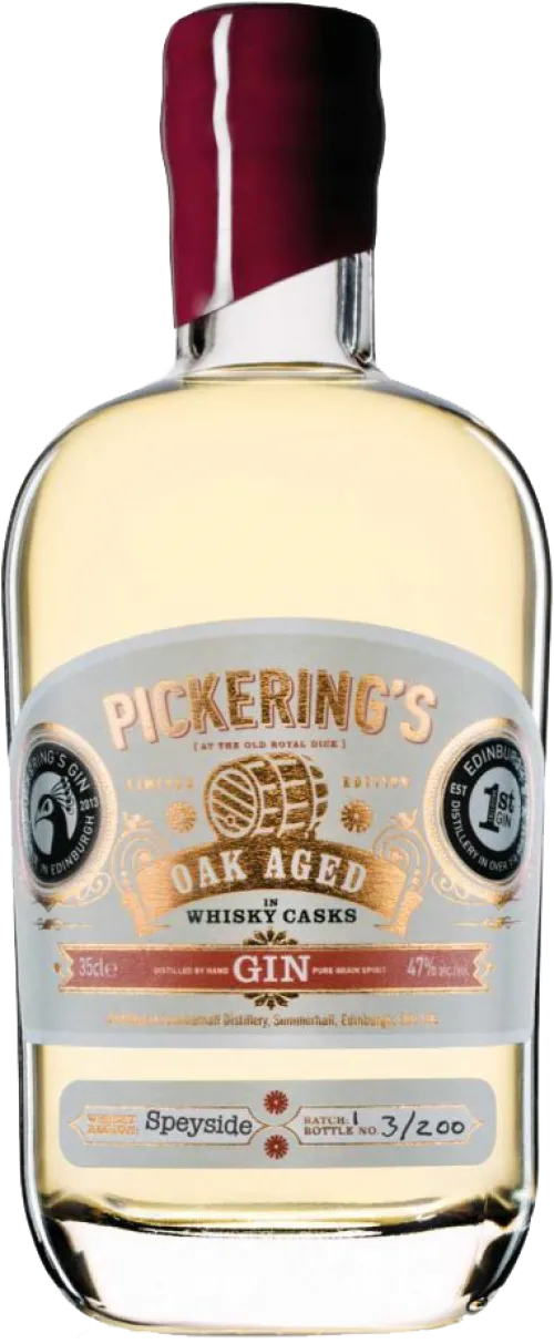 Pickering's Oak Aged Gin Speyside Limited Edition