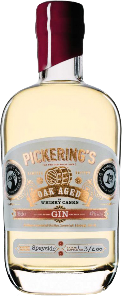 Pickering's Oak Aged Gin Speyside Limited Edition