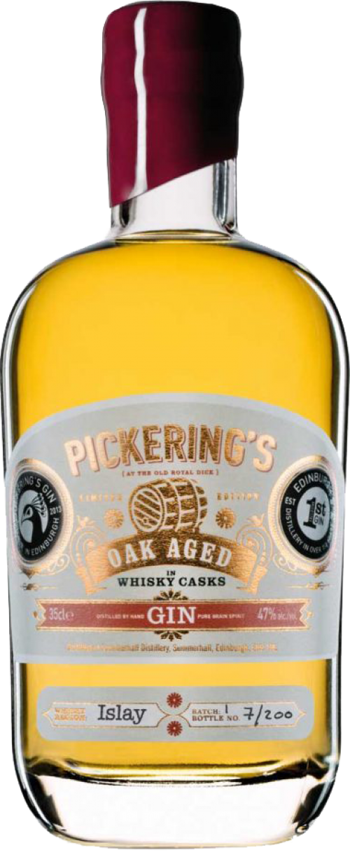 Pickering's Oak Aged Gin Islay Limited Edition