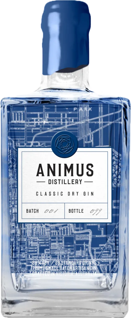 Animus Macedon Dry Gin (Formerly Animus Classic Dry Gin)