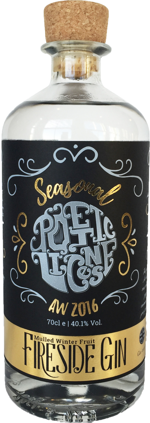 Poetic License Fireside Gin (Also known as Poetic License Spiced Cranberry & Orange Gin)