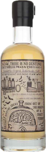 Batshit Mental Ideas Bitters Aged Bathtub Gin