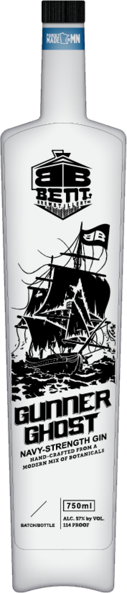 Gunner Ghost Navy Strength Gin