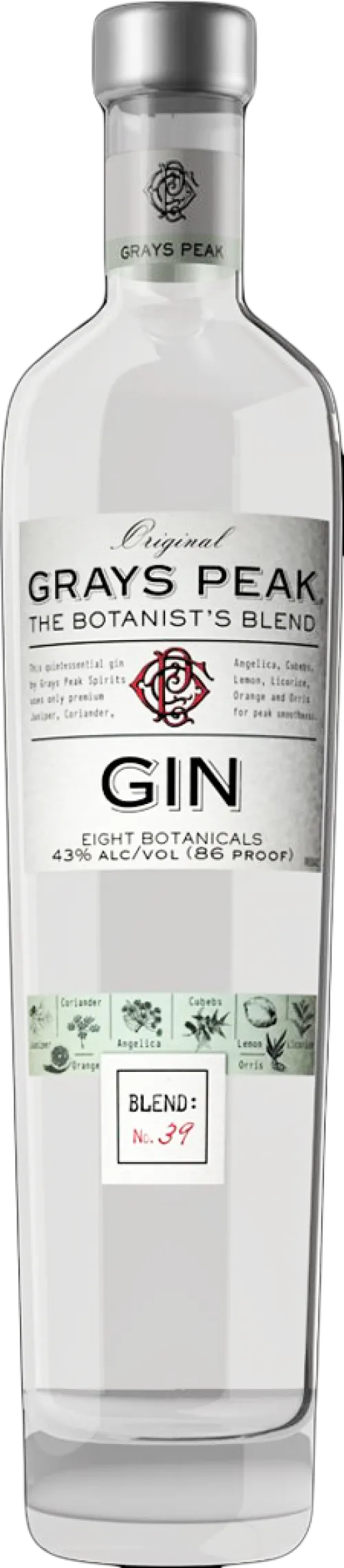 Grays Peak The Alchemist's Blend Gin
