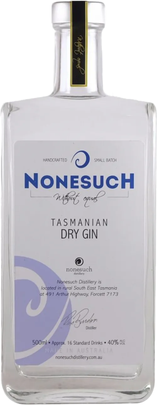 Nonesuch Tasmanian Dry Gin
