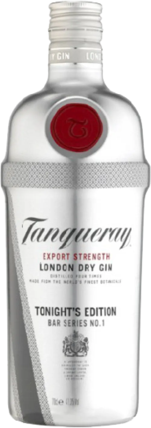Tanqueray Dry Gin Export Strength Tonight's Edition Bar Series No. 1
