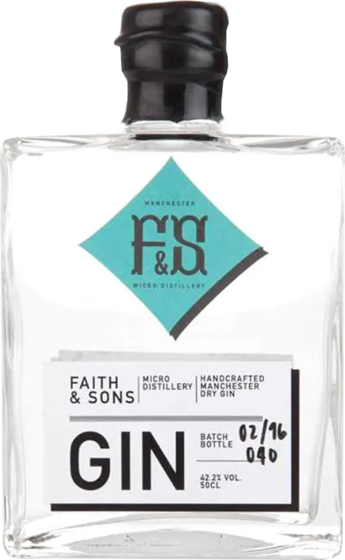 Faith & Sons Handcrafted Manchester Dry Gin