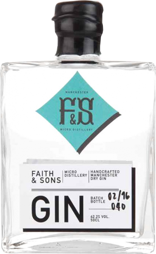 Faith & Sons Handcrafted Manchester Dry Gin