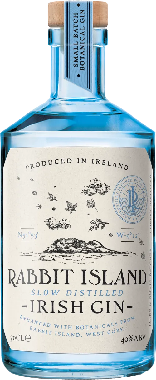 Rabbit Island Slow Distilled Irish Gin (Also known as Wild Burrow Slow Distilled Irish Gin)