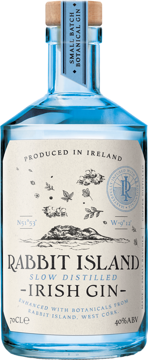 Rabbit Island Slow Distilled Irish Gin (Also known as Wild Burrow Slow Distilled Irish Gin)