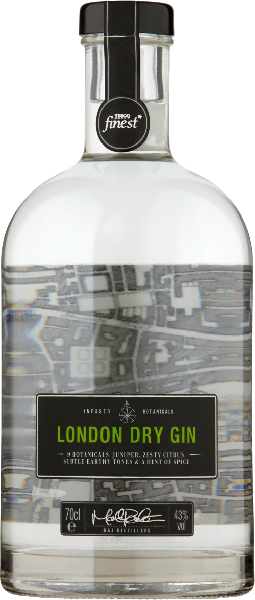 Tesco's Finest London Dry Gin