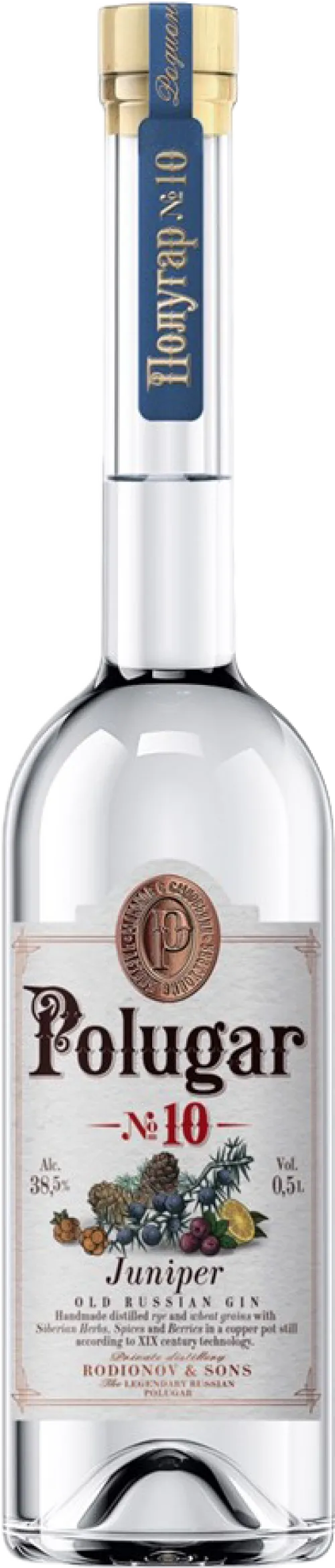 Polugar No. 10 Old Russian Gin