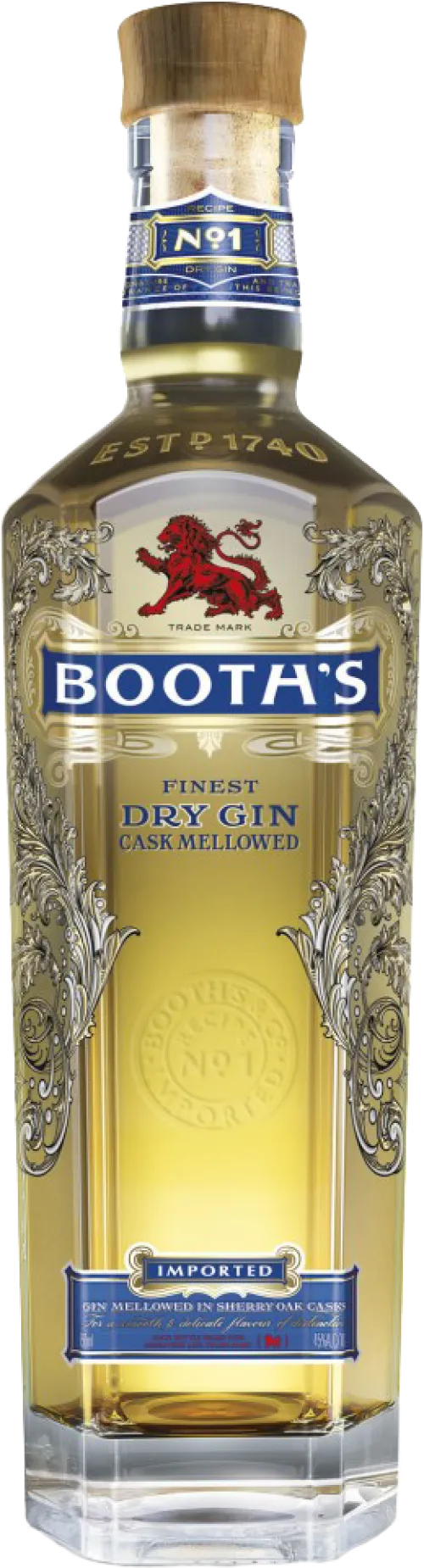 Booth's Finest Dry Gin Cask Mellowed