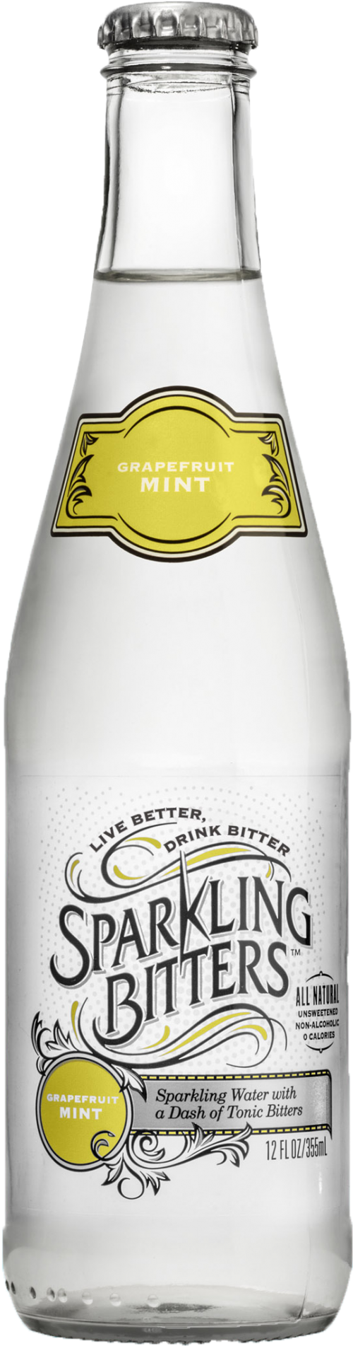 Sparkling Bitters Tonic Grapefruit Mint