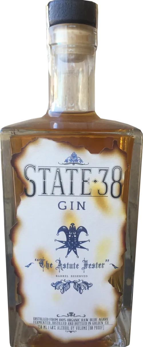 State 38 Gin The Astute Jester Barrel Reserved