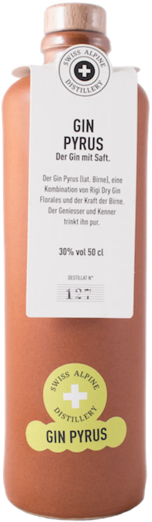 Swiss Alpine Distillery Gin Pyrus