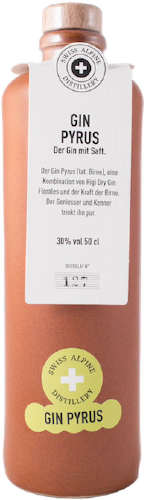 Swiss Alpine Distillery Gin Pyrus