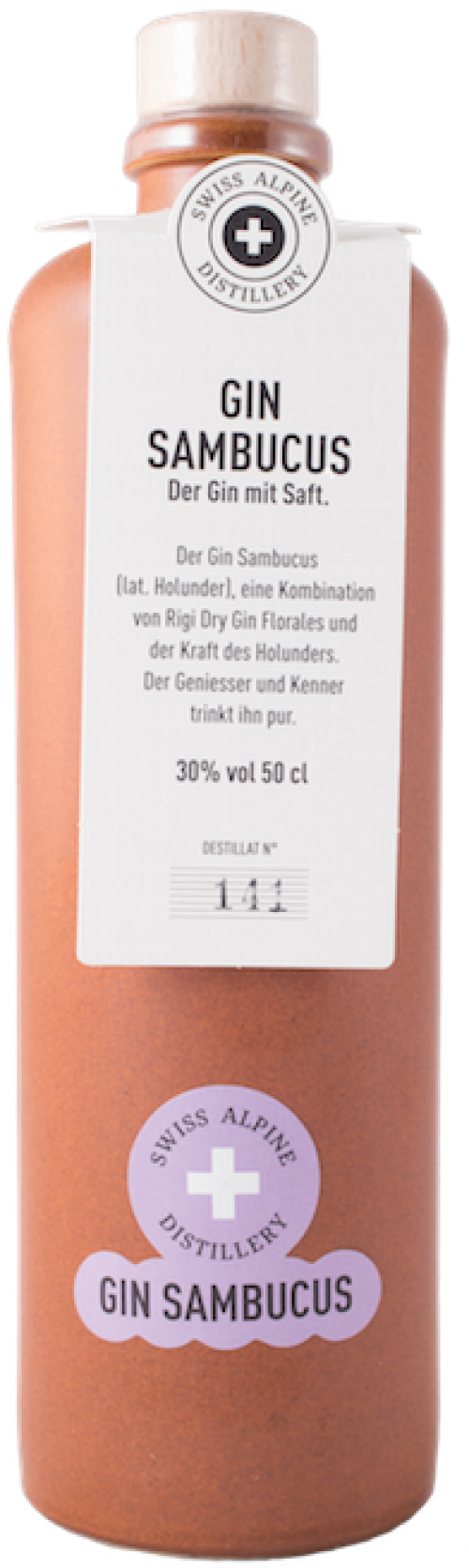 Swiss Alpine Distillery Gin Sambucus