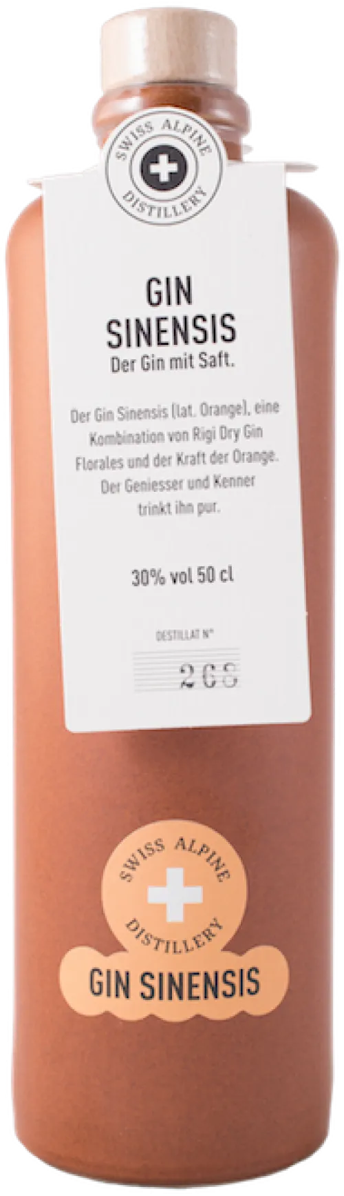 Swiss Alpine Distillery Gin Sinensis