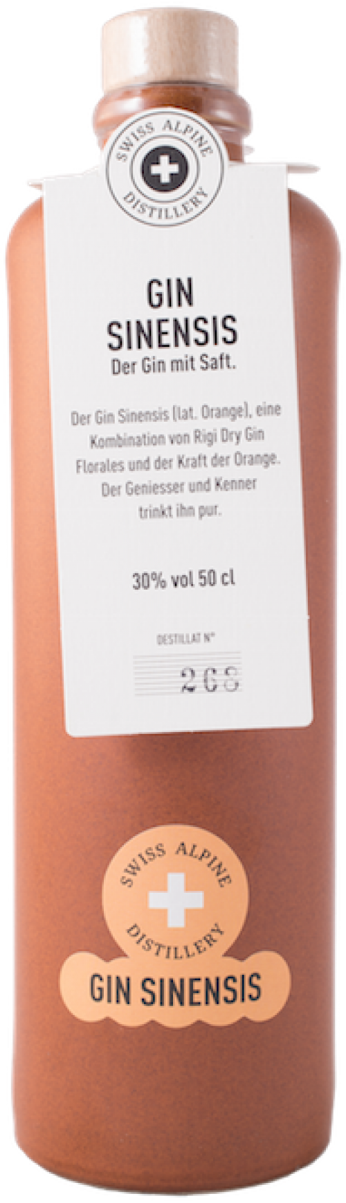 Swiss Alpine Distillery Gin Sinensis